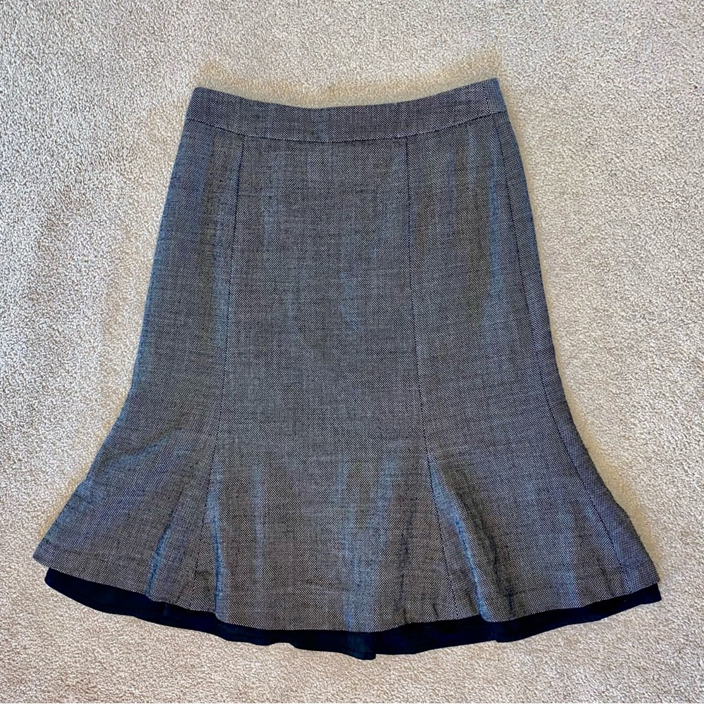 Banana Republic Wool Pencil Skirt Size 0 GUC